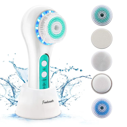 Brosse Nettoyante Visage avec 5 têtes interchangeables