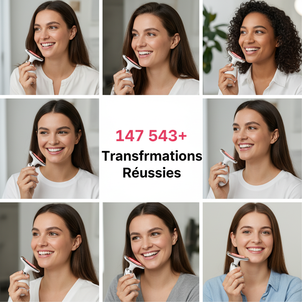147 543+ Transformations Réussies - Sculpteur Facial LED